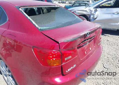 2006 Lexus Is 350 z USA, uszkodzony, nr VIN JTHBE262562002899